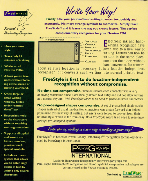 Paragraph International FreeStyle (Newton) - Image 2