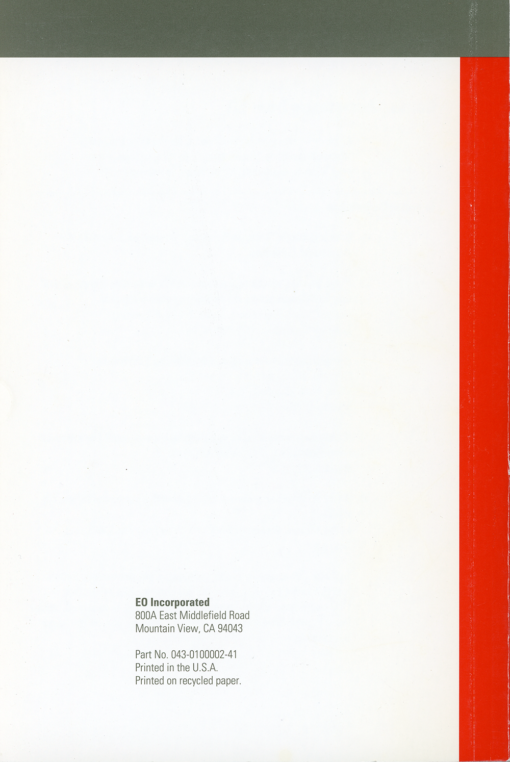 EO Incorporated - Lookup Guide: To the EO Personal Communicator - Image 2