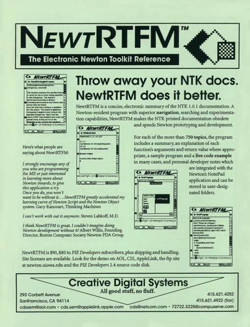 PIE Developers - Volume 2.4 - July, 1994 - Image 2