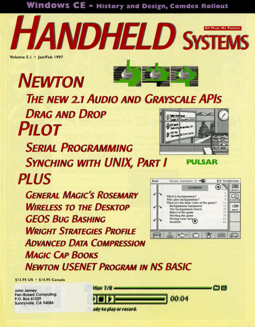 Handheld Systems - Volume 5.1 - Jan/Feb 1997