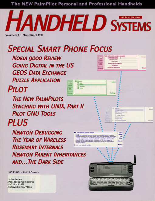 Handheld Systems - Volume 5.2 - March/April 1997