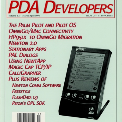 PDA Developers - Volume 4.2 - March/April 1996