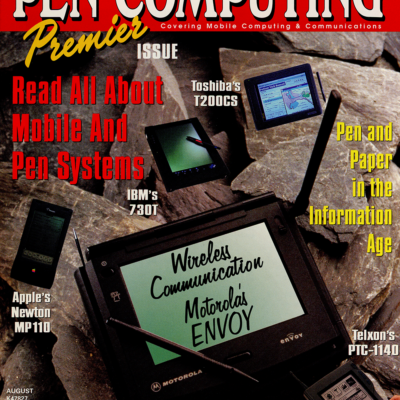 Pen Computing Magazine, August 1994 - Premier Issue