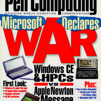 Pen Computing Magazine - Nov/Dec 1996