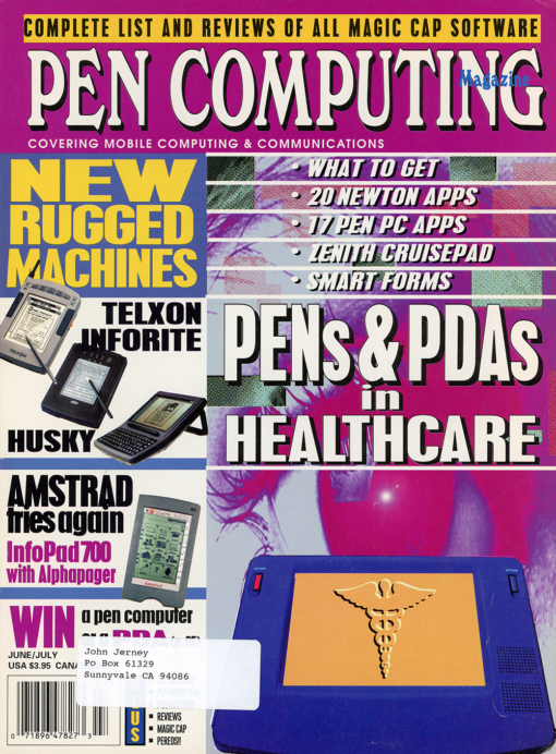 Pen Computing Magazine - June/July 1995