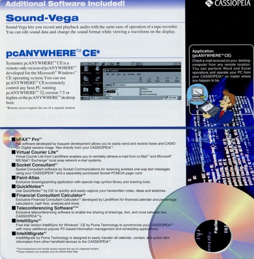Casio Cassiopeia A-20 8MB (Brochure) - Image 5