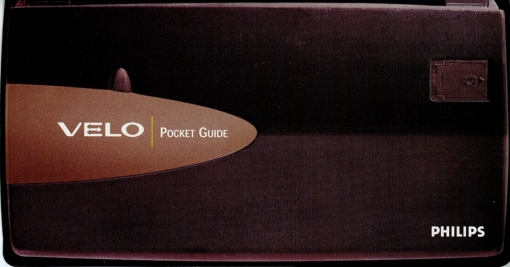 Philips Velo Pocket Guide (Brochure)