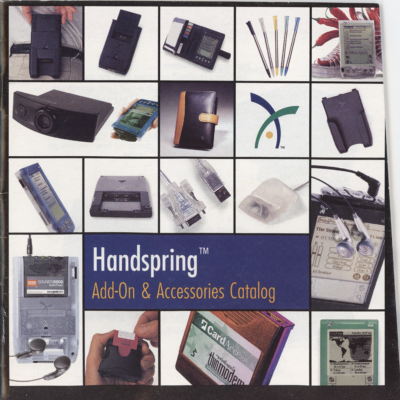 Handspring Add-On & Accessories Catalog