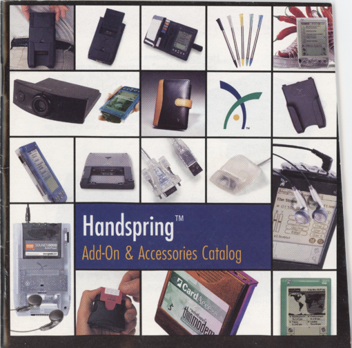 Handspring Add-On & Accessories Catalog