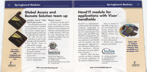 Handspring Add-On & Accessories Catalog - Image 11