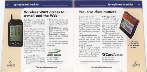 Handspring Add-On & Accessories Catalog - Image 9