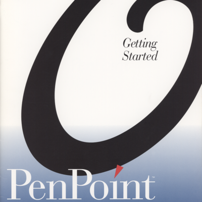 GO Corporation Getting Started with PenPoint (Version 1.0)