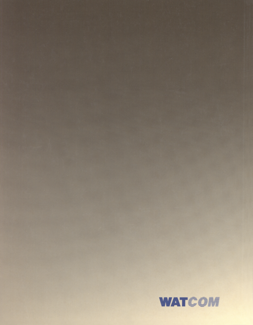 WATCOM C/386 User's Guide for PenPoint - Image 2