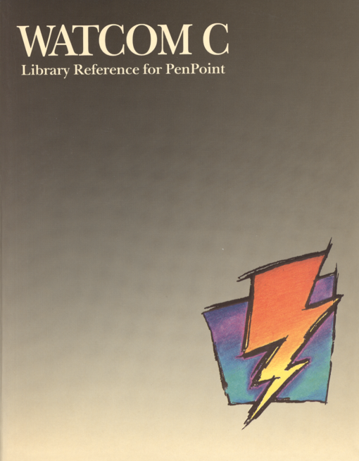 WATCOM C Library Reference for PenPoint