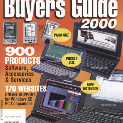 Handheld PC Magazine Windows CE Buyer's Guide 2000 (Catalog)