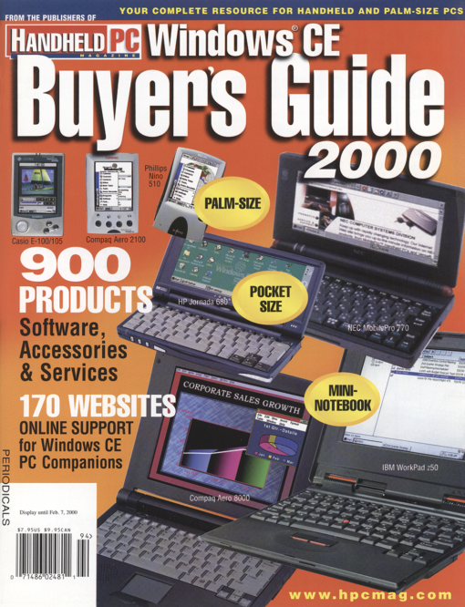 Handheld PC Magazine Windows CE Buyer's Guide 2000 (Catalog)
