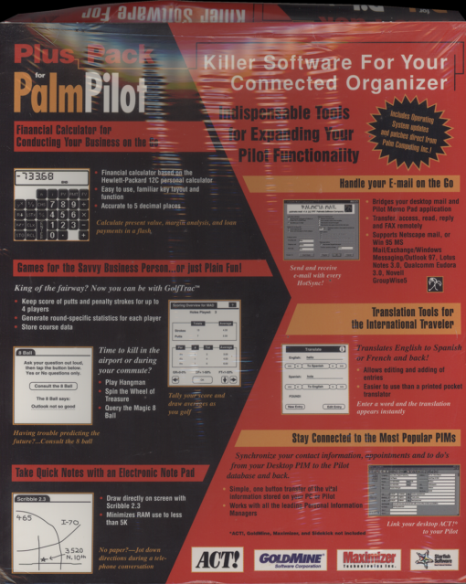 MacMillan Plus Pack for PalmPilot - Image 2
