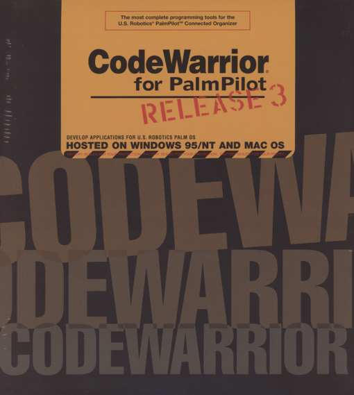 Metrowerks CodeWarrior for PalmPilot Release 3 (Package)