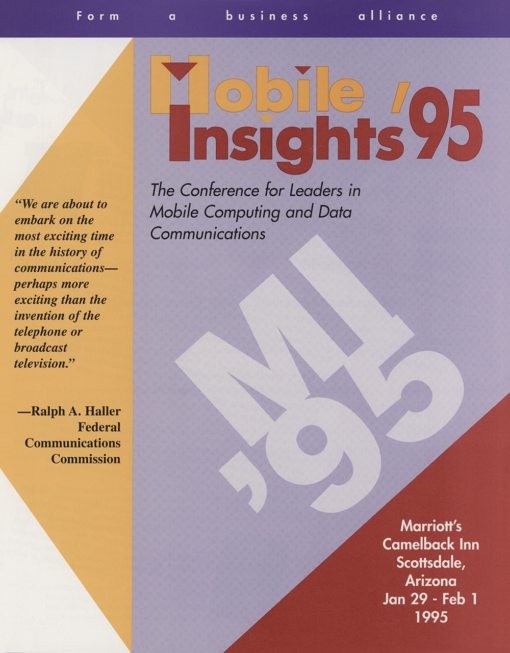 Mobile Insights '95 Conference (Brochure)