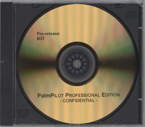 PalmPilot Professional Edition Pre-Release B37 Confidential CD