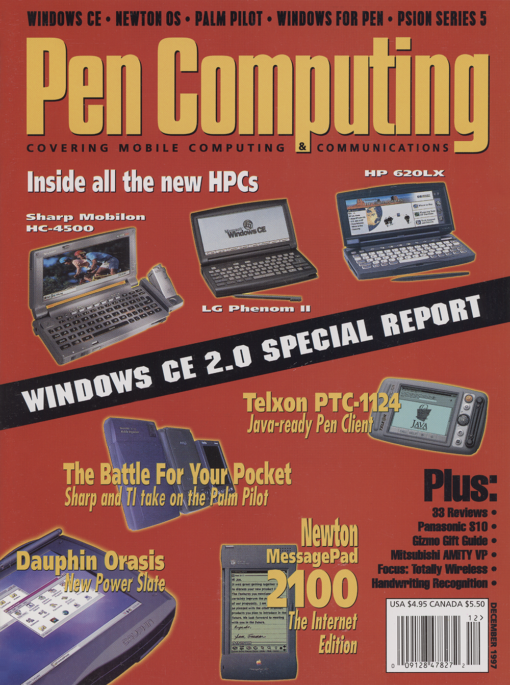 Pen Computing Magazine - December 1997