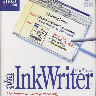 aha! InkWriter 2.0 for Windows (Maquette)