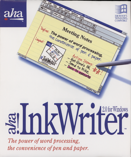 aha! InkWriter 2.0 for Windows (Maquette)