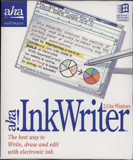 aha! InkWriter 2.0 for Windows (Pasted Maquette)