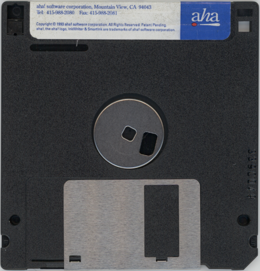 aha! InkWriter Application Disk Version 1.01 (PenPoint 386/486 and Hobbit) - Image 2