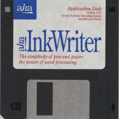 aha! InkWriter Application Disk Version 1.01 (PenPoint 386/486 and Hobbit)