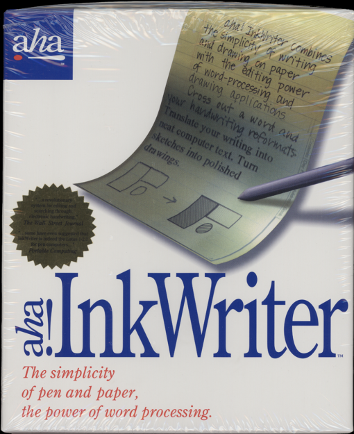 aha! InkWriter Version 1.01 for PenPoint (Package)