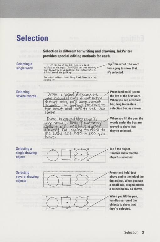 aha! InkWriter at a Glance Quick Reference Guide - Image 3
