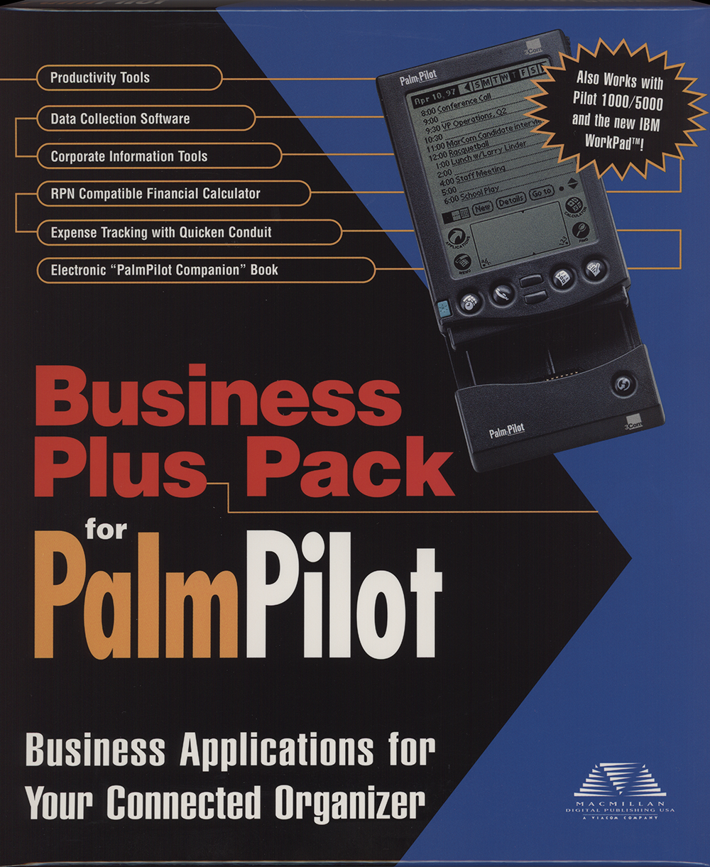 Business Plus Pack for PalmPilot (Front)