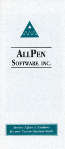 AllPen Software Inc. -Company Brochure (Cover)