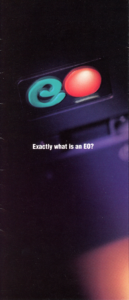 EO, Inc. - Introducing the EO Personal Communicator Brochure (Front)