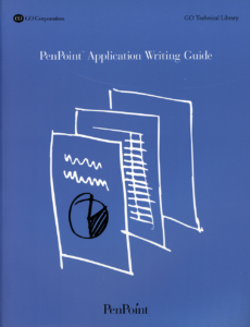 GO Corporation - PenPoint Application Writing Guide (Cover)
