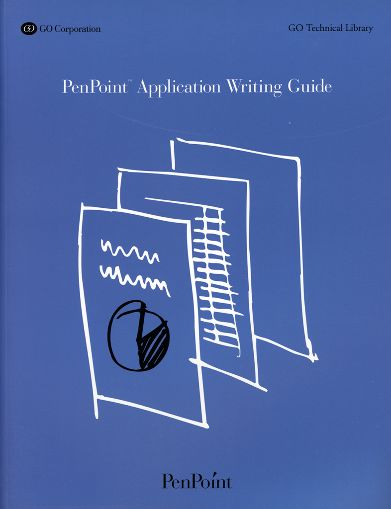 GO Corporation - PenPoint Application Writing Guide (Cover)