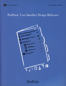 GO Corporation - PenPoint User Interface Design Reference (Cover)