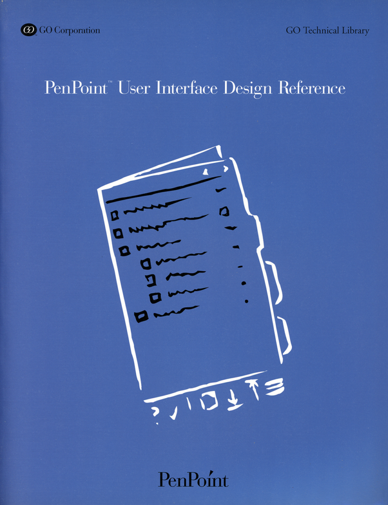 GO Corporation - PenPoint User Interface Design Reference (Cover)