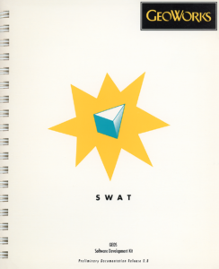 GeoWorks, Inc. - GEOS Software Development Kit Swat, Release 0.8 (Cover)