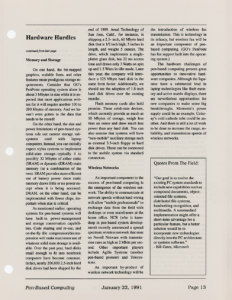 Page 13 — Hardware Hurdles