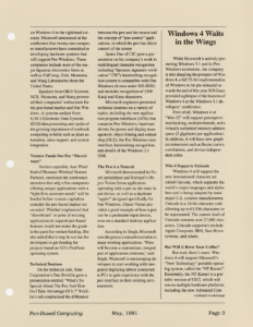 Page 3 — Notes From the Pen Windows Conference