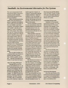 Page 4 — Smalltalk: An Environmental Alternative for Pen Systems