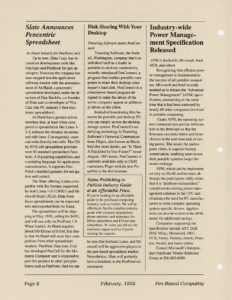 Page 2 — Slate Announces Pencentric Spreadsheet