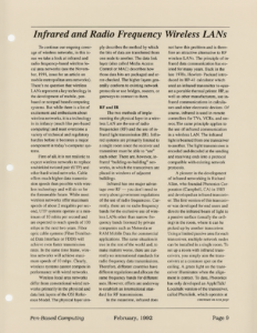 Page 9 — Infrared and Radio Frequency Wireless LANs