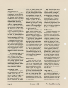 Page 8 — The PI Infolio and the Proforma SDK