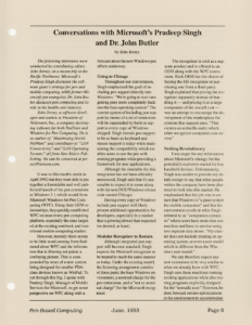 Page 9 — Conversations with Microsoft’s Pradeep Singh and Dr. John Butler