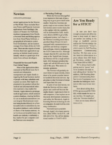 Page 2 — Apple Delivers the Newton