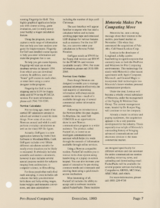 Page 7 — Motorola Makes Pen Computing Move