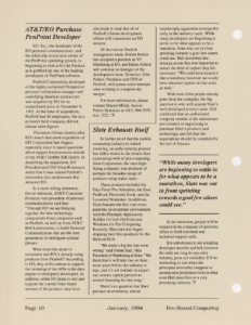 Page 10 — AT&T/EO Purchase PenPoint Developer